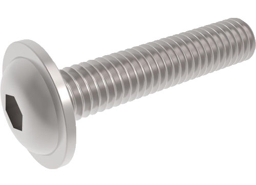 VIS TETE BOMBEE SIX PANS CREUX A EMBASE ISO7380E