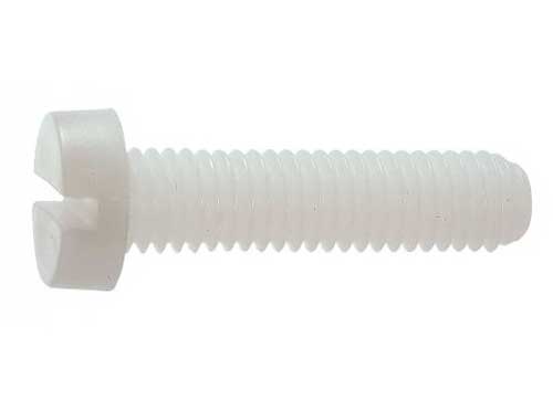 VIS TETE CYLINDRIQUE FENDUE DIN84 NYLON